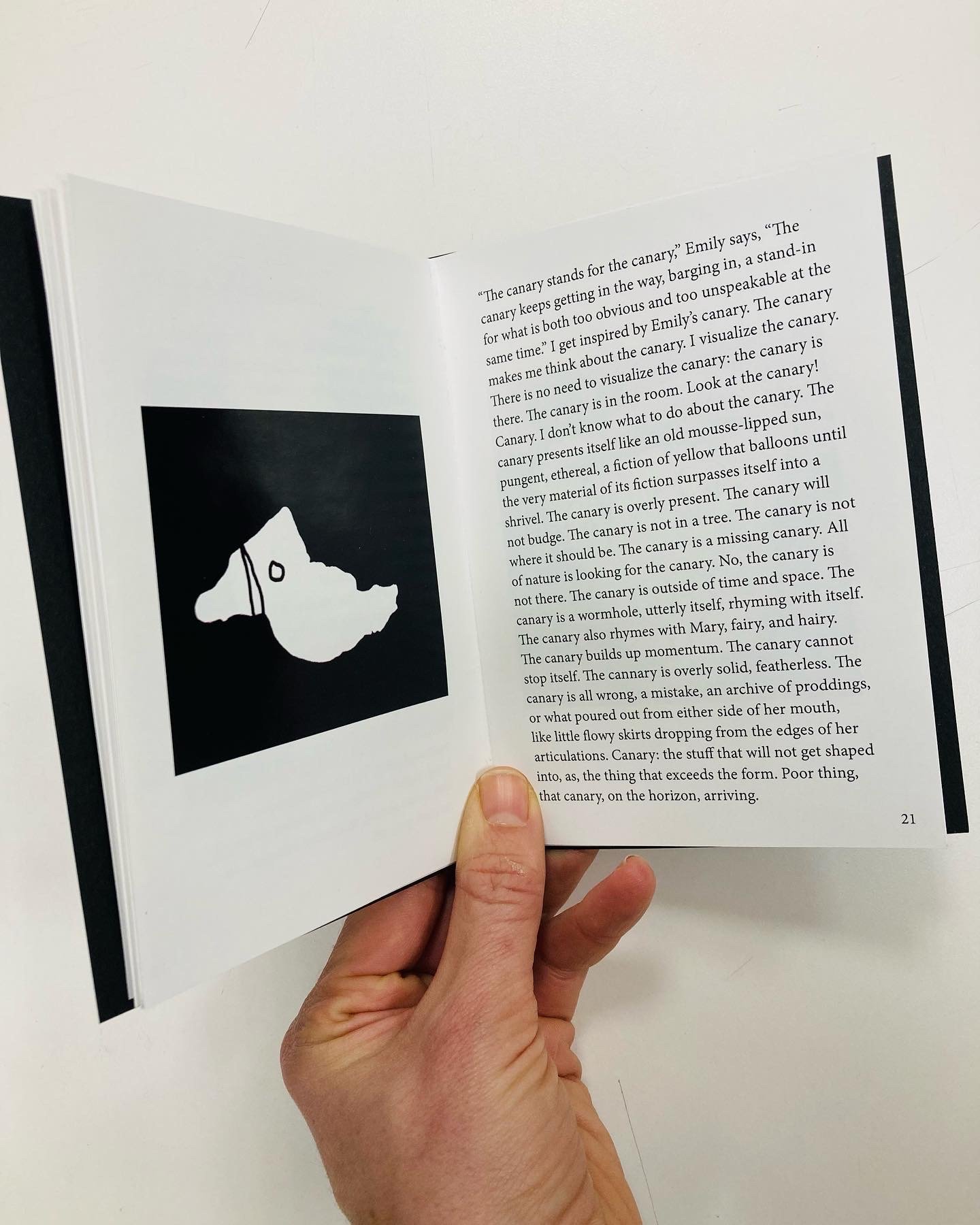  Artist book of “Amok” (Detail), collection of illustrations of each sculpture in the show paired with text composed for each sculpture, Hand-bound Limited Edition 