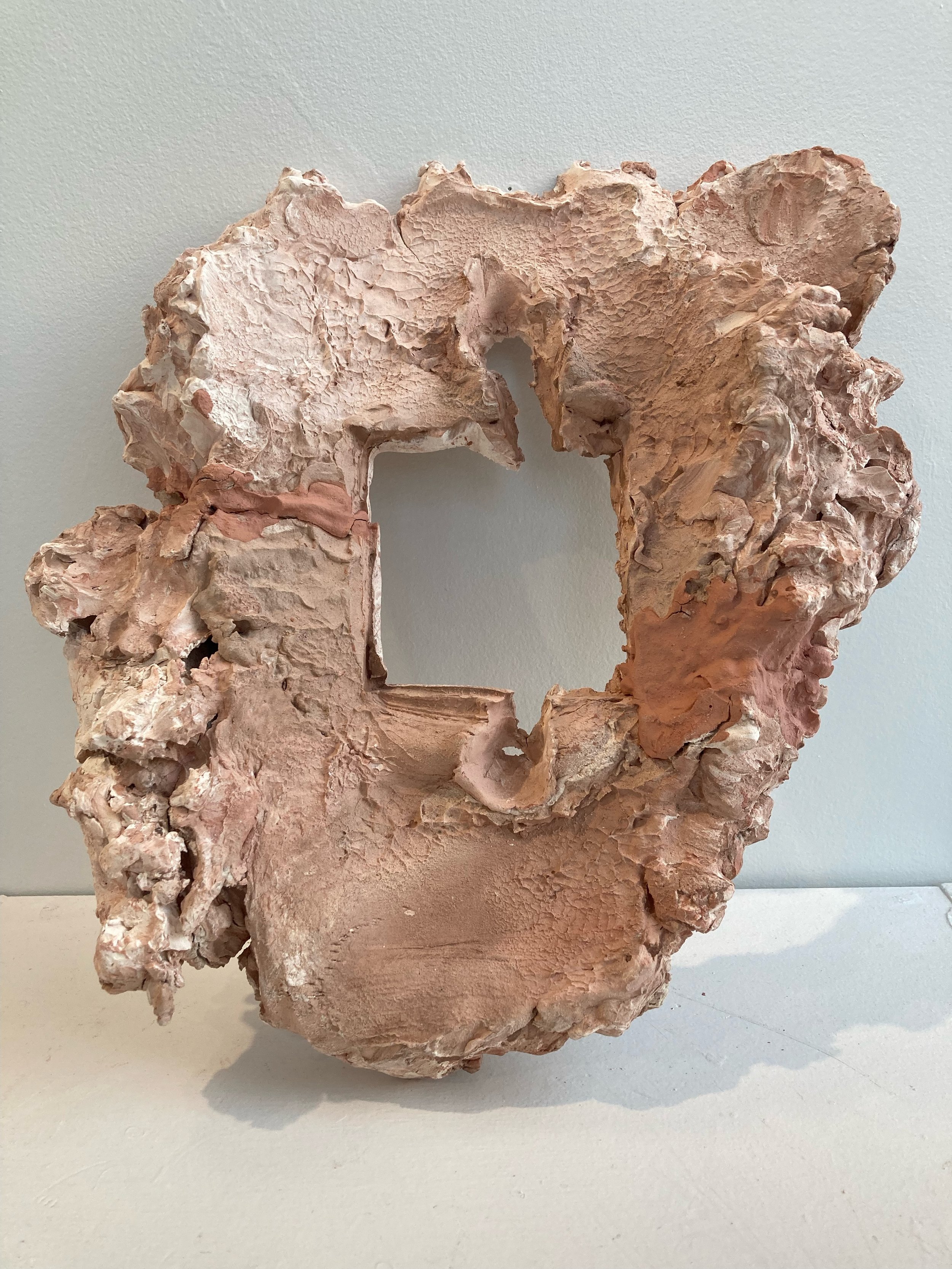  Frame, Unglazed ceramic, 11” X 8” X 2”, 2021 