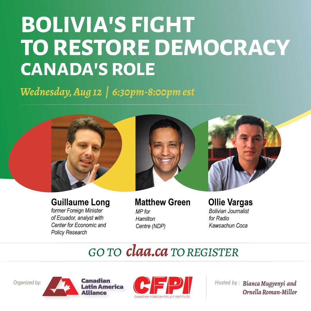 WATCH: Bolivia's Fight to Restore Democracy - Canada's Role