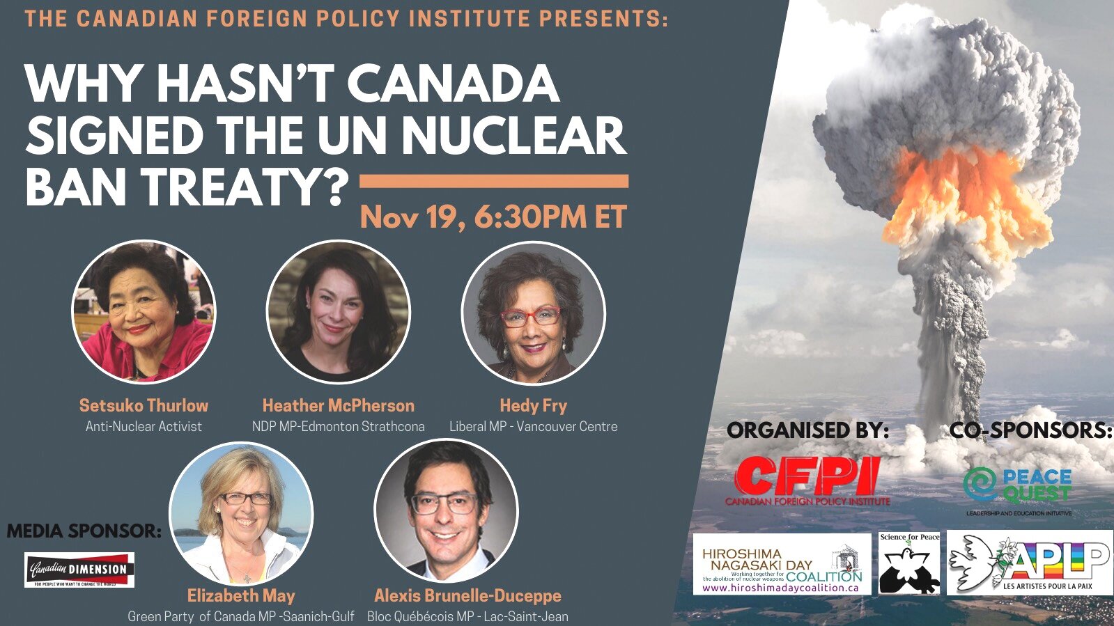 WATCH: WHY HASN'T CANADA SIGNED THE UN NUCLEAR BAN TREATY?