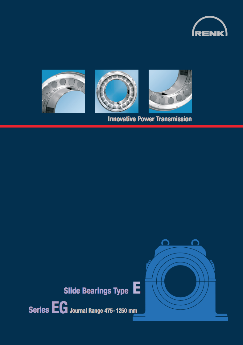 E-Type Bearing - EGShaft Diameters 475 - 1250mm