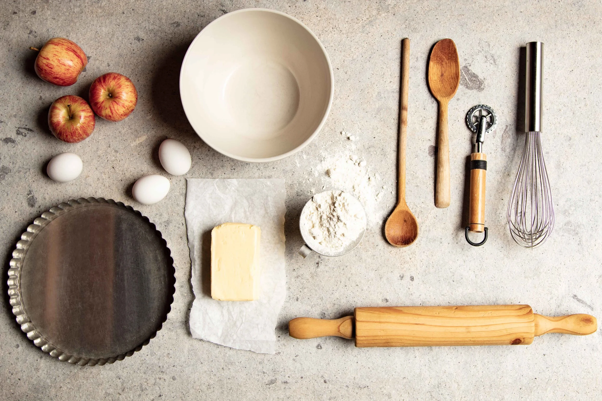 Apple Tart - the tools.jpg
