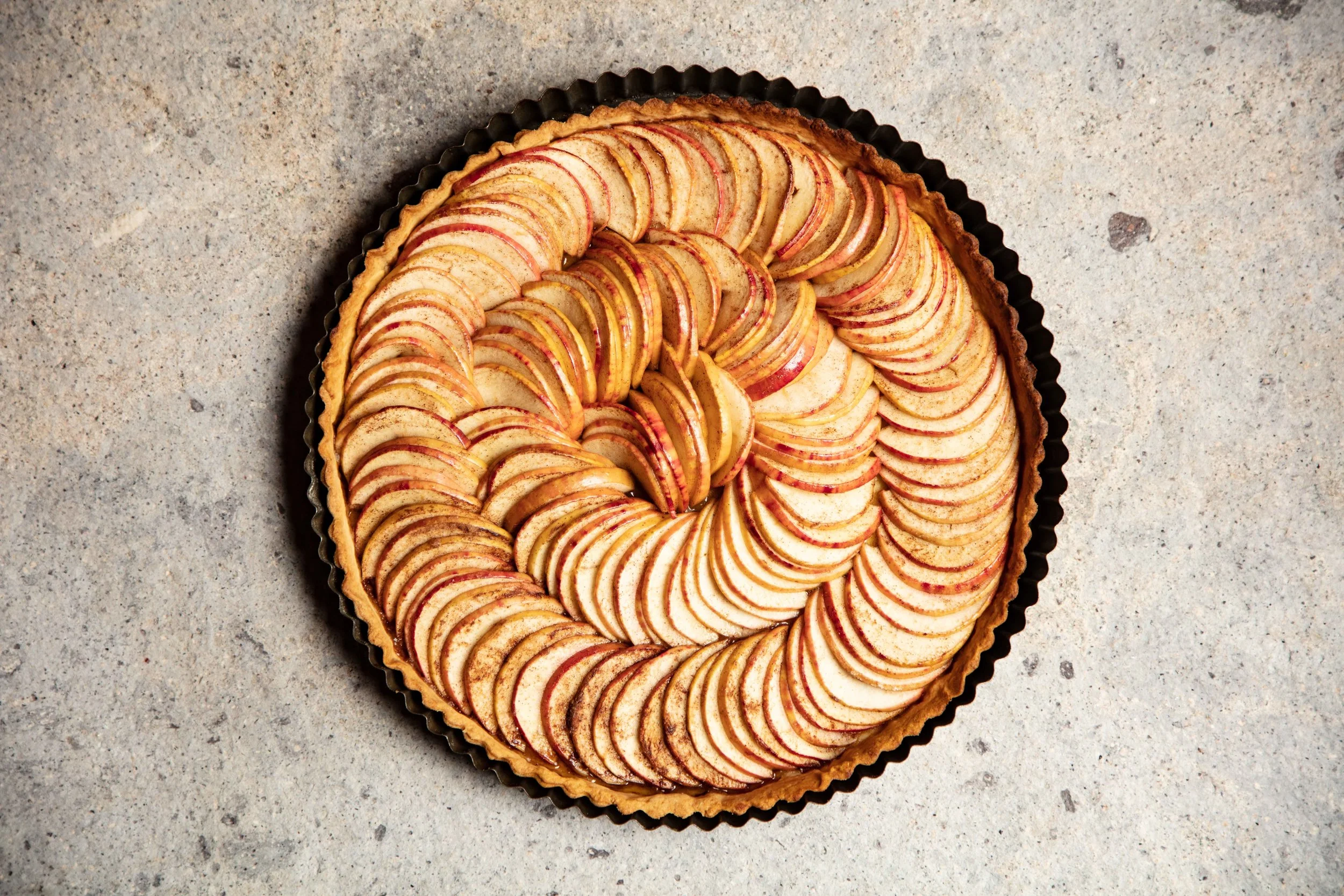 Apple Tart - apples packed.jpg