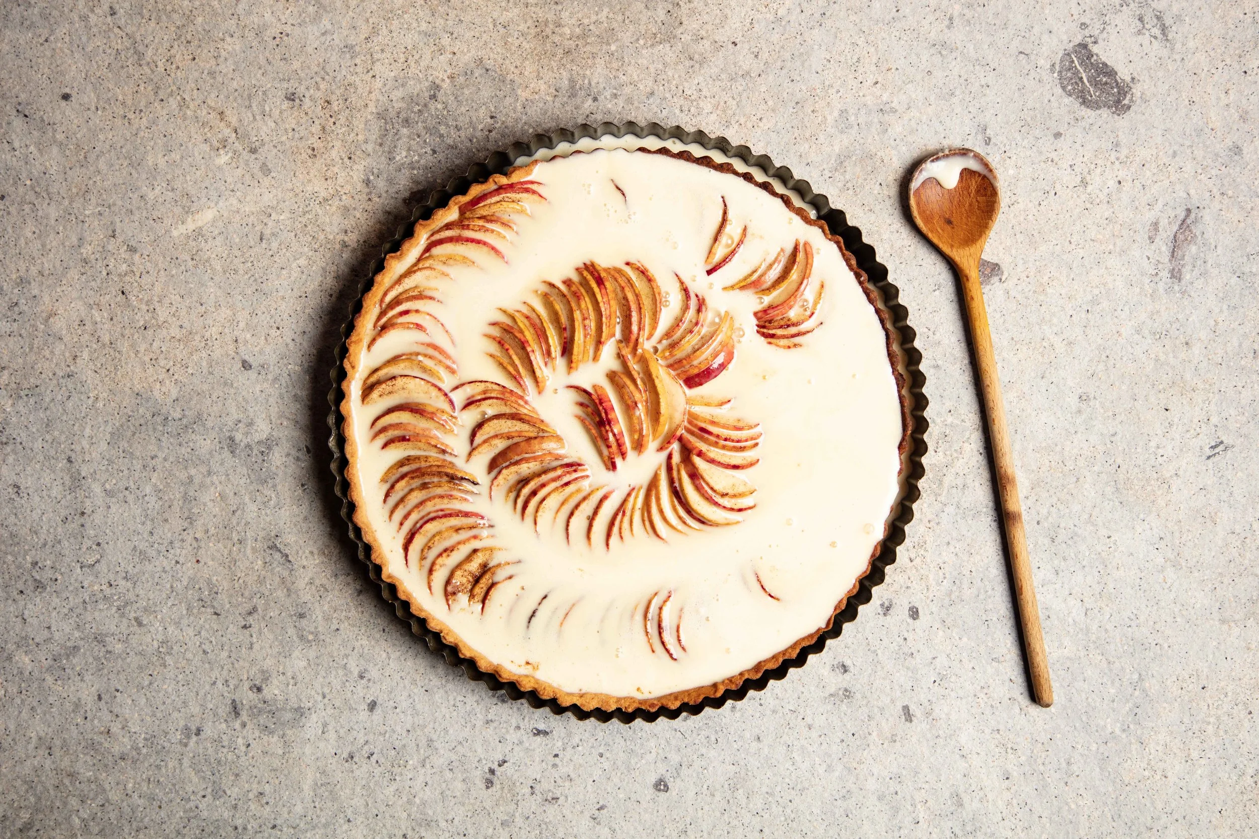 Apple Tart - apples packed.jpg