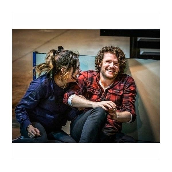 Ed knows to pretend to find me hilarious when I laugh aggressively in his face.