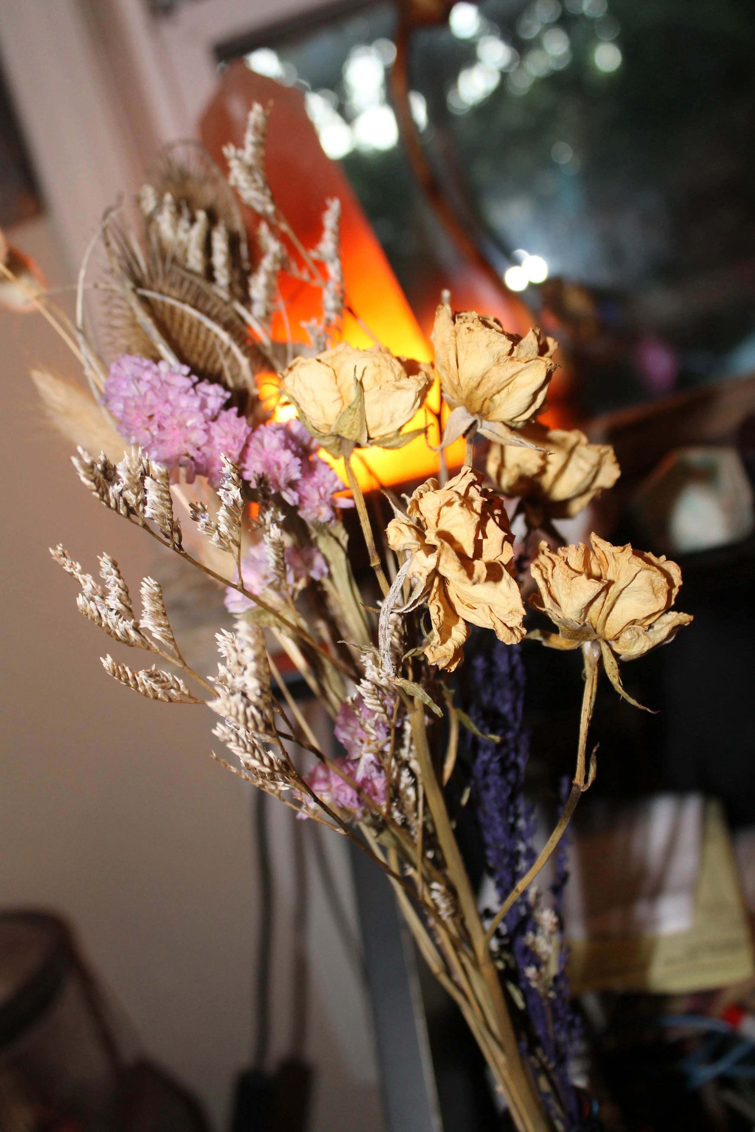 One of maybe 30 dried floral bouquets in the house. It's a small obsession. 