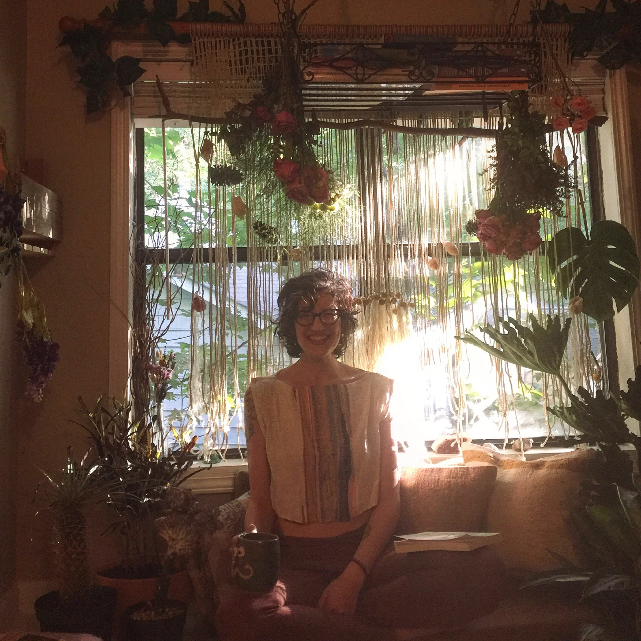 Where I sit and create my natural medicine recipes