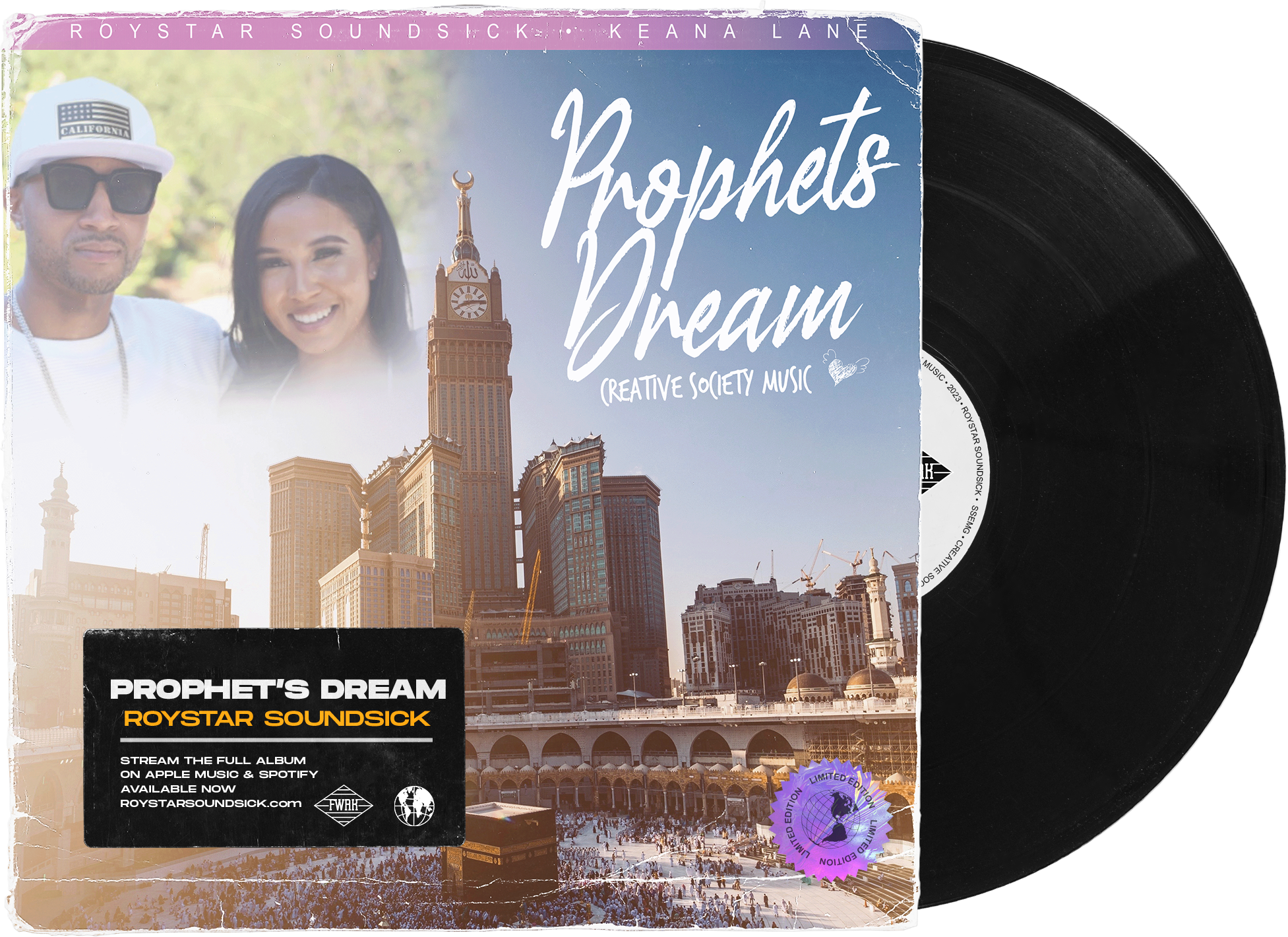 RoyStar SoundSick Releases “Prophets Dream” Featuring Keana Lane &amp; Creative Society Music — A Visionary Anthem for Connection and Awareness