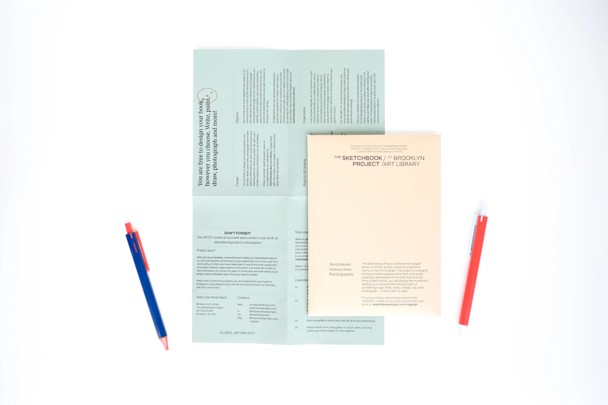 The Sketchbook Project 2019 Brooklyn Art Library