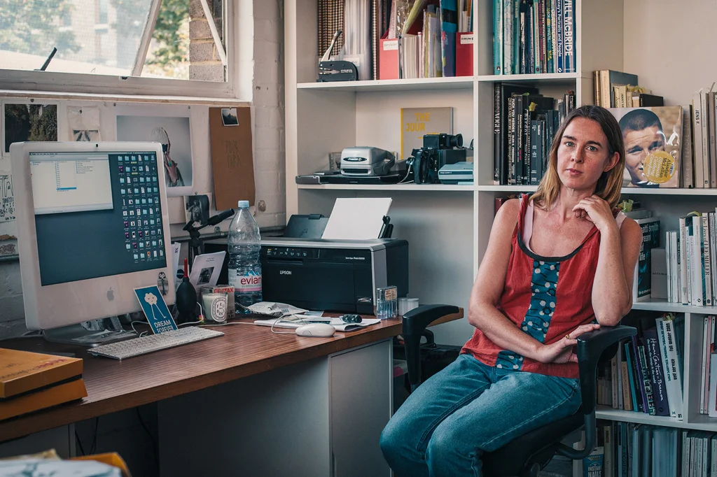 Tara in her studio