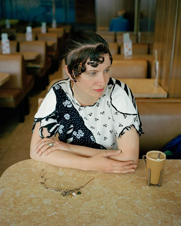 Delaine in the Cafe by The Sea, 2005