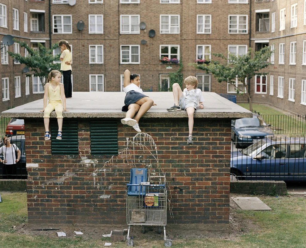Kids on the Roof, 2001 from the book "We are only humans"