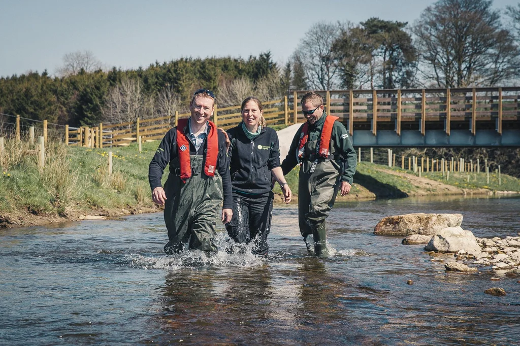 The team in Cumbria