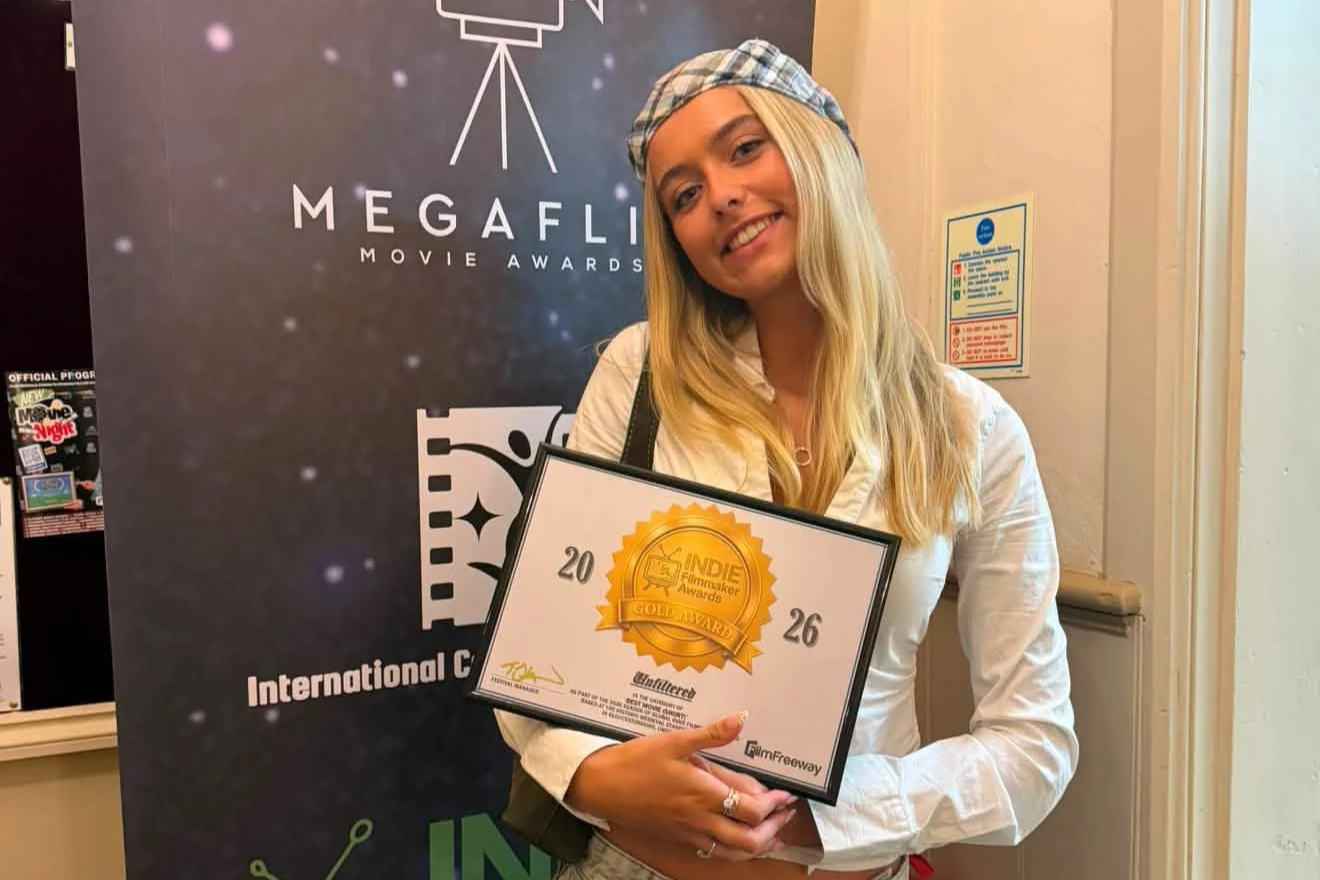 Unfiltered wins best short at the Global INDIE Filmmaker Awards