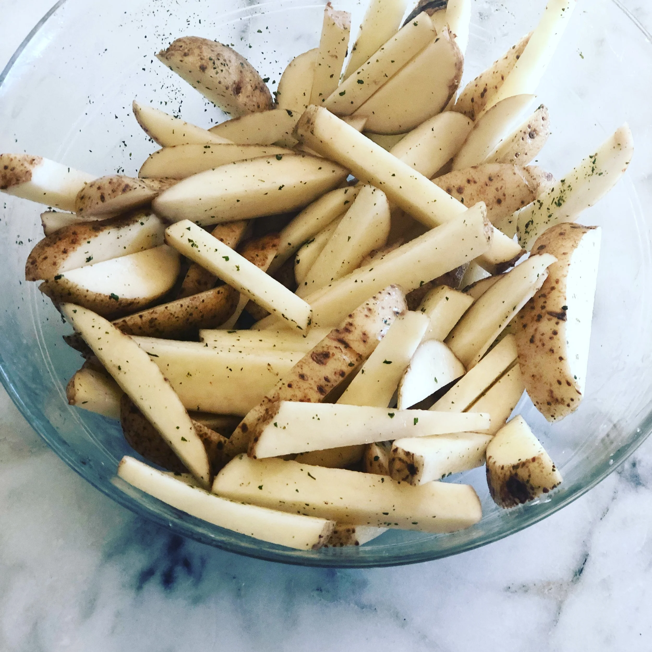 AIR FRIED Garlic Parsley French Fries! — Jodi Bullock