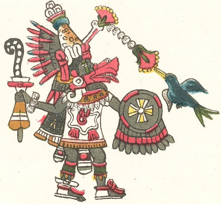 Quetzalcoatl, azteški bog ognja