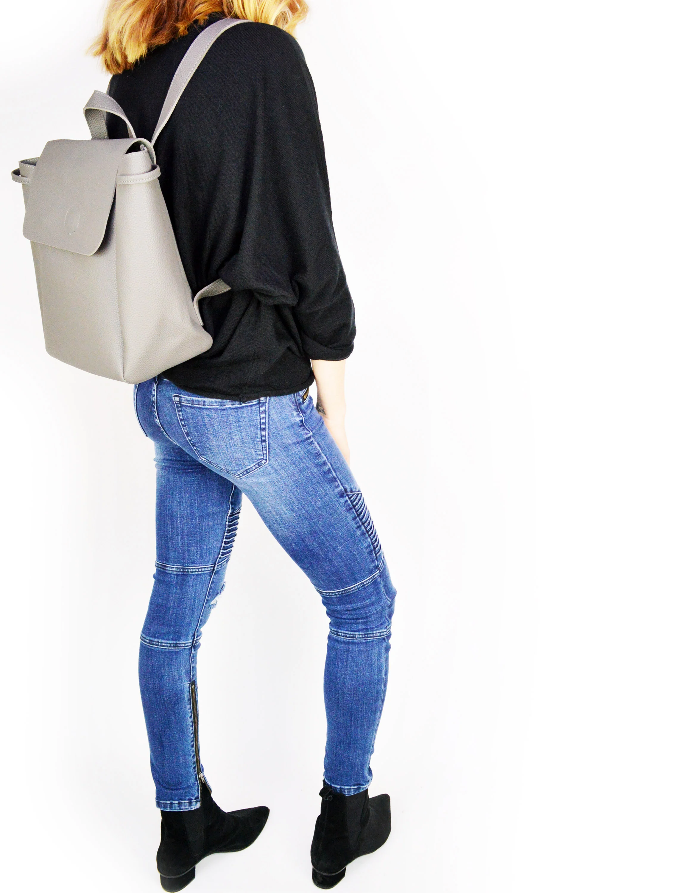 VEGAN LEATHER BACKPACK 