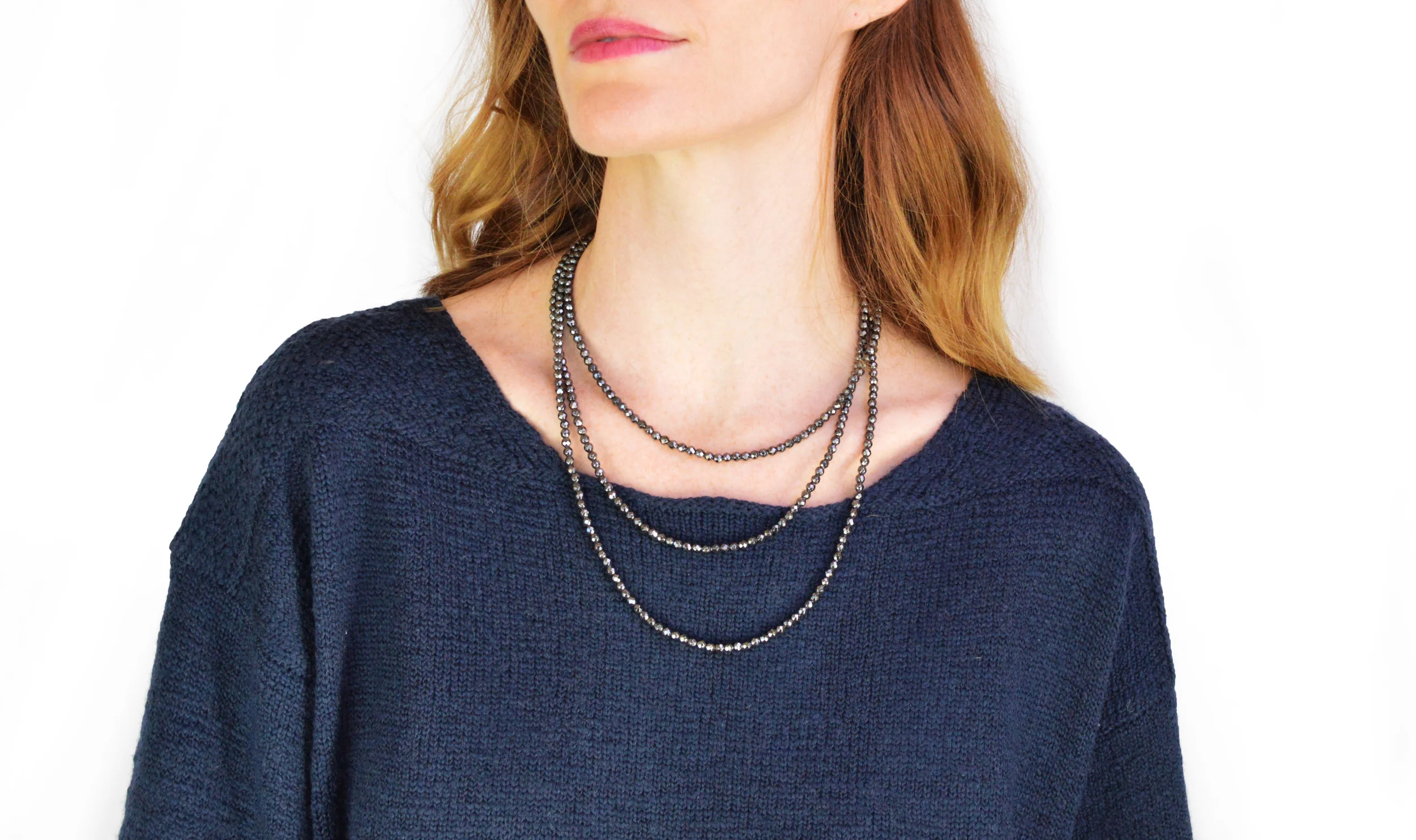 Disco Wrap in Gunmetal 