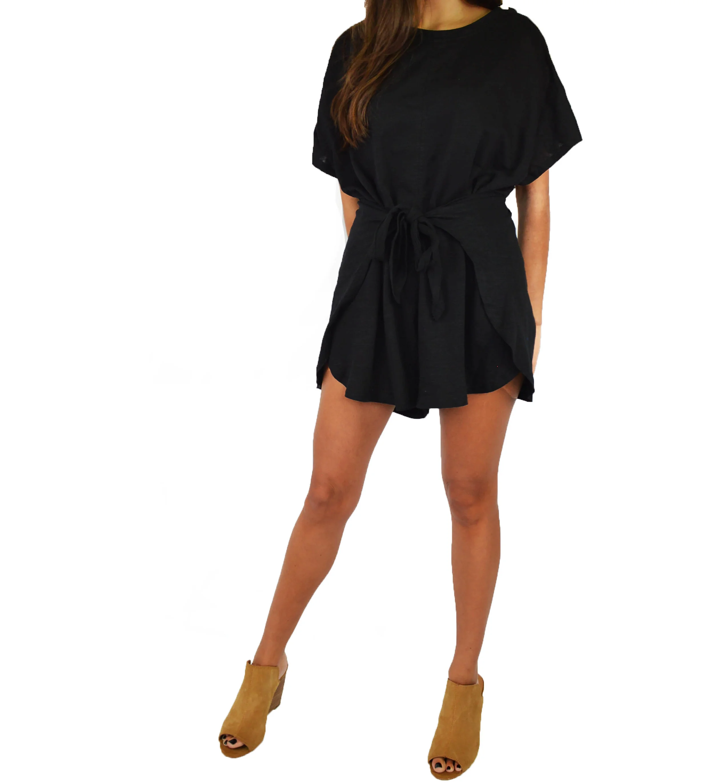 Tie Front Romper