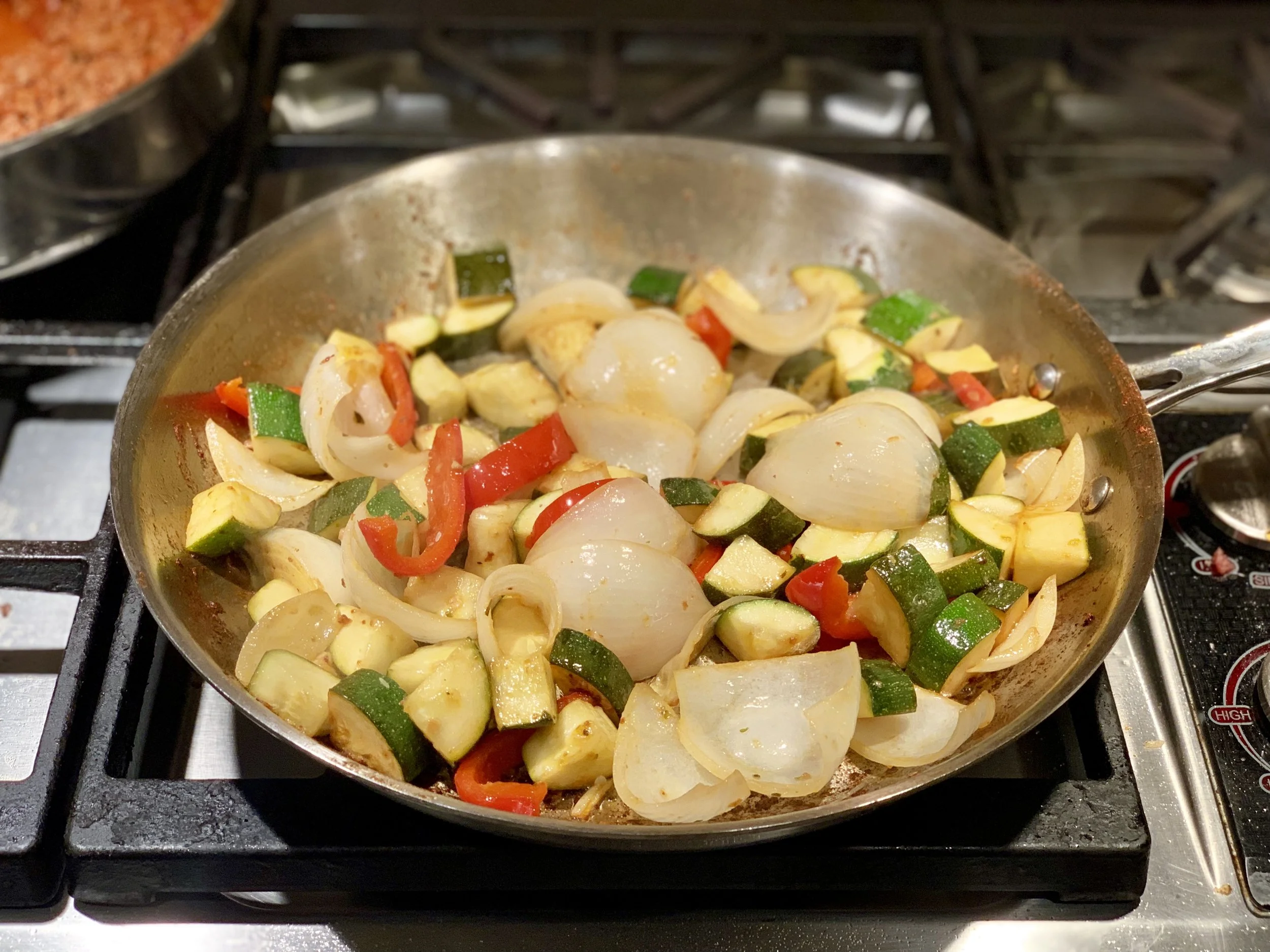 A Simple Sauté for Vegetables 