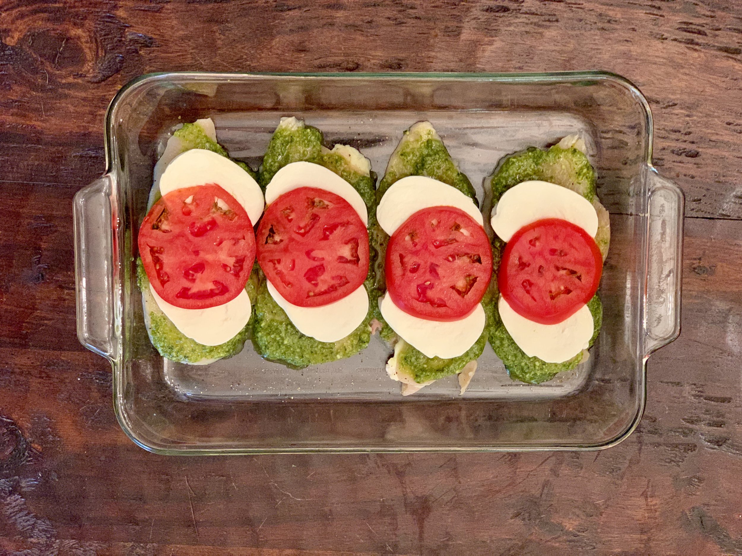 Caprese Baked Chicken 