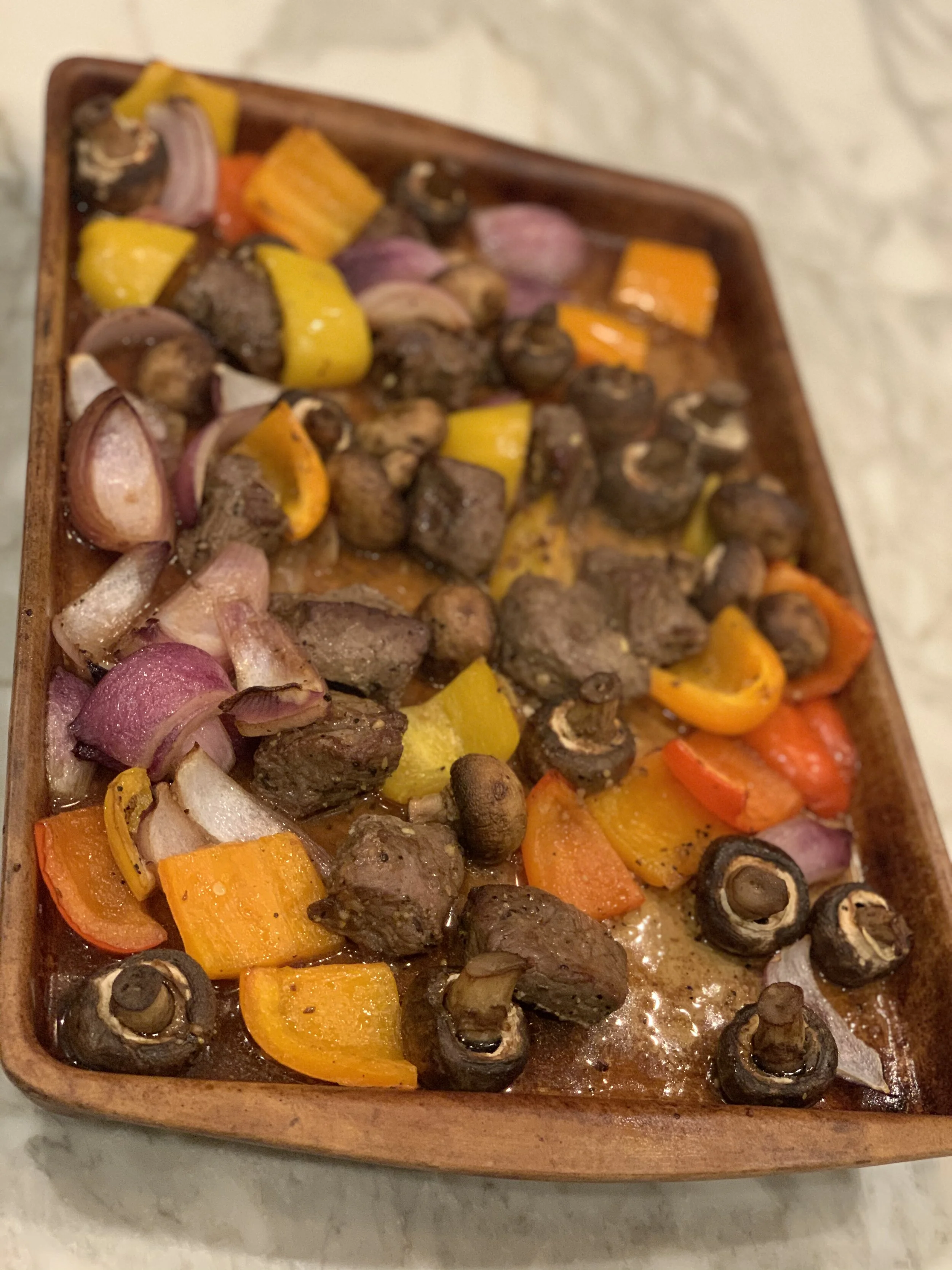 Recipe: Sheet pan beef kebabs  