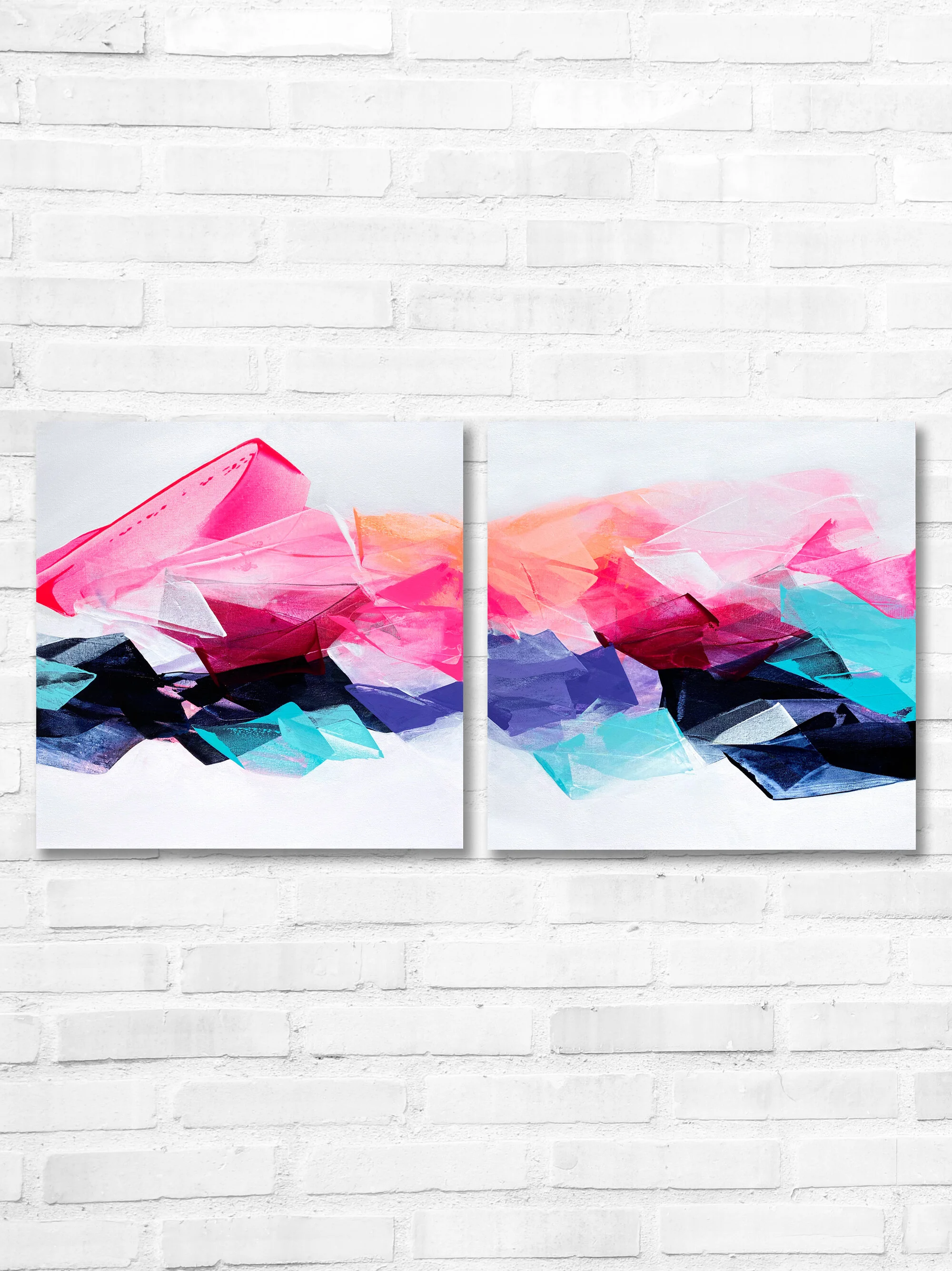 Chasing the Groove (Diptych)
