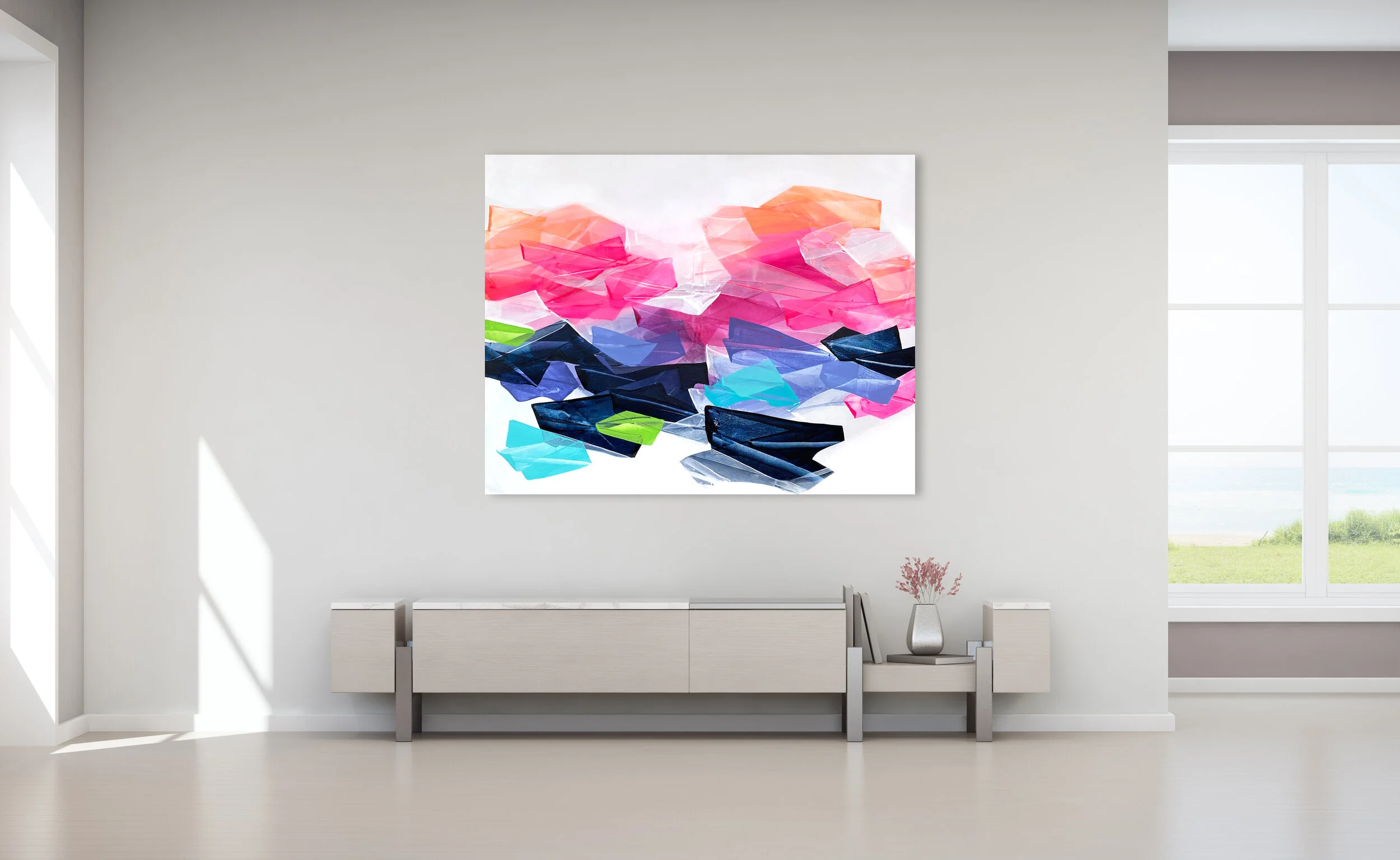 Abstract Art for Sale Contemporary Paintings International Shipping