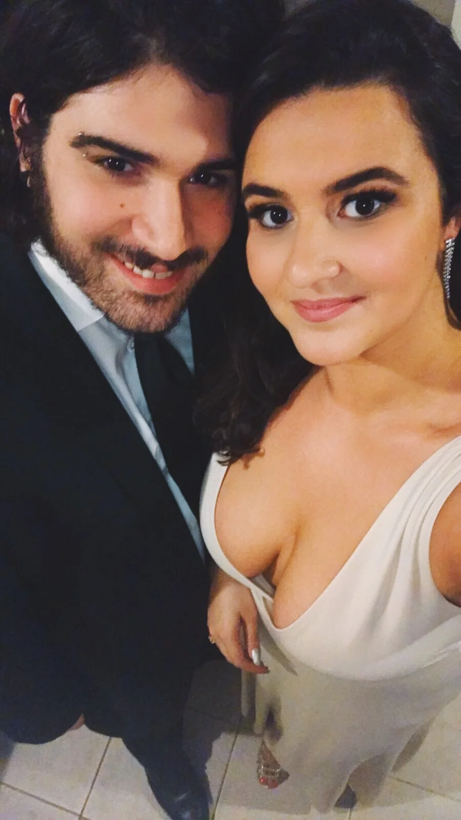 E claro, uma foto do casal na contagem regressiva :)