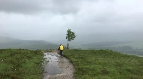 Above the Bridge of Orchy