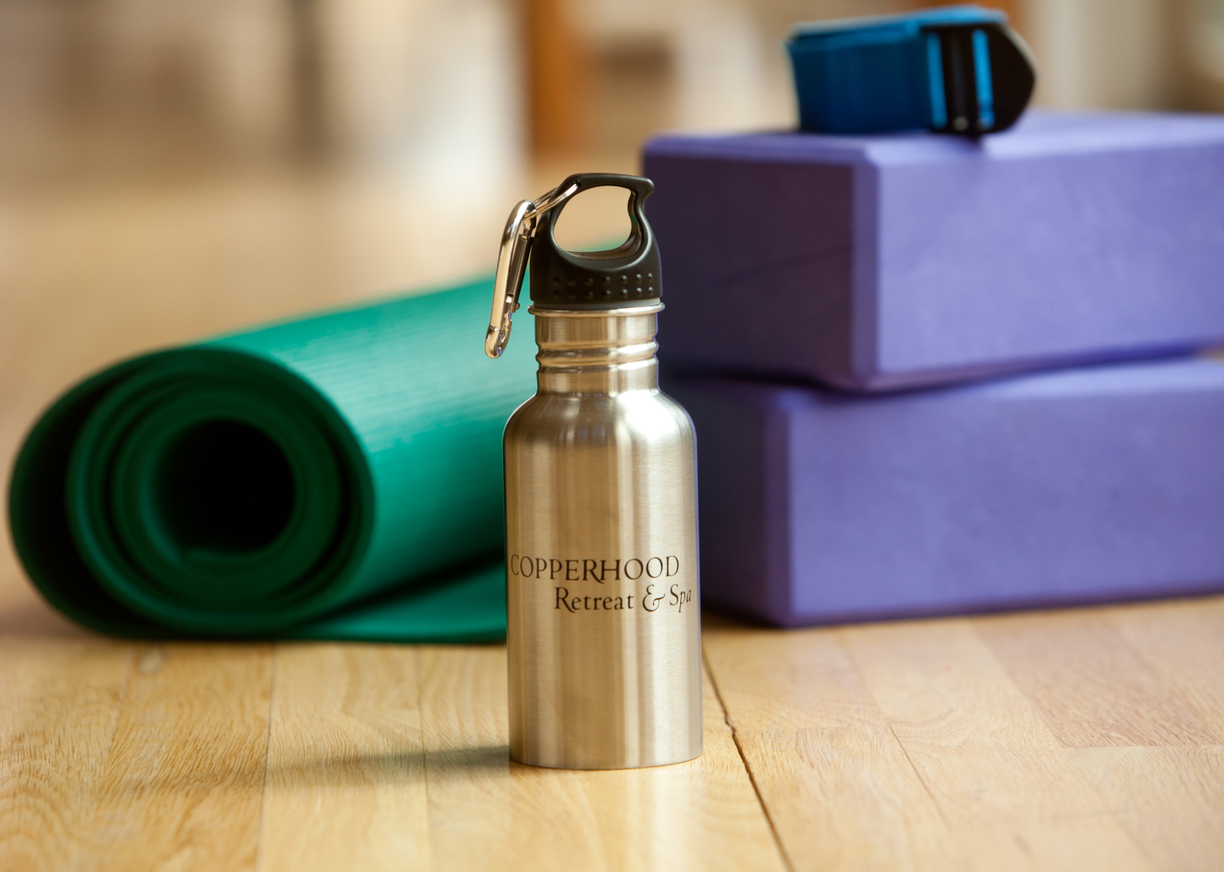spa yoga blocks water bottle.jpg