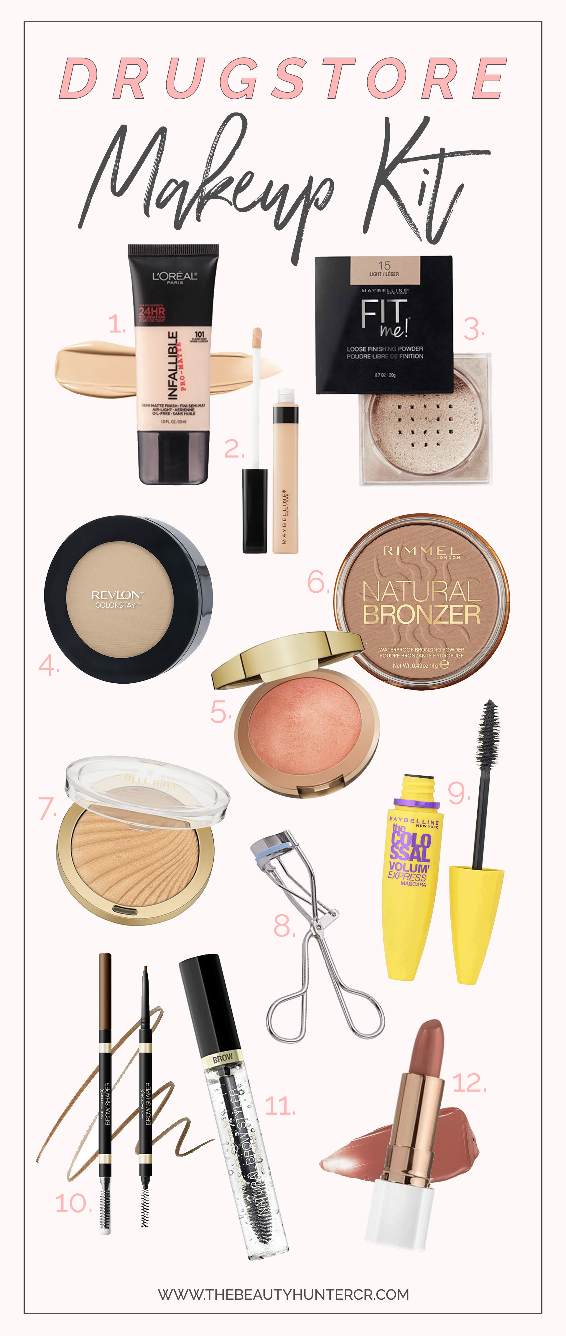 Set Maquillaje Basico Para Store, UP TO 65% OFF | www.realliganaval.com
