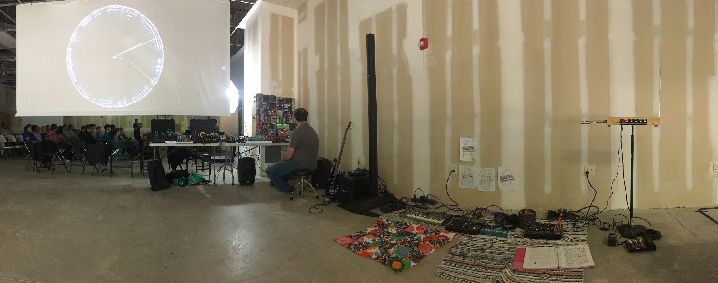 Synthesizer Petting Zoo at The 2017 Accidental Music Festival