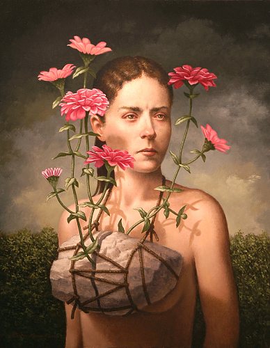 The Fracture , 2006, oil on linen, 28 x 22 inches.