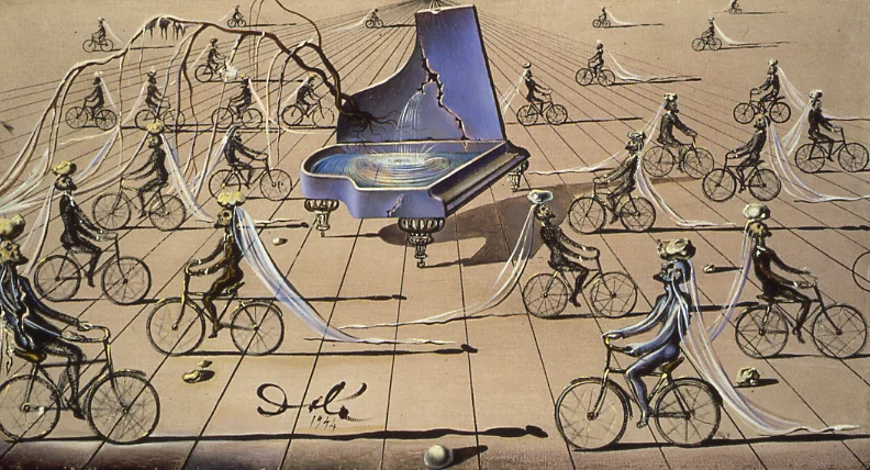 Sentimental Colloquy, 1944, Oil on Canvas