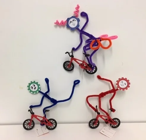 Gear Head Riders, a sculpting project