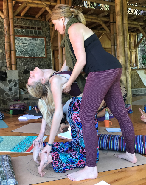 Camel Pose ~ Sacred Earth Yogis 200hr YTT ~ Captured by Gina Vadana