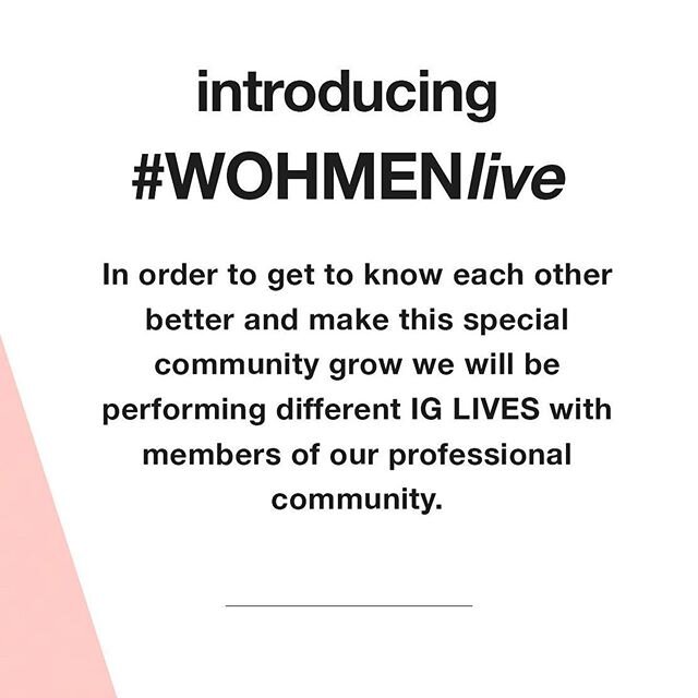 Tomorrow I&rsquo;m being interviewed by Wohmen about an amazing motivation technique called WOOP! Join them to watch it live in Spanish! @wohmen_ 
#wohmentips #wohmenlive