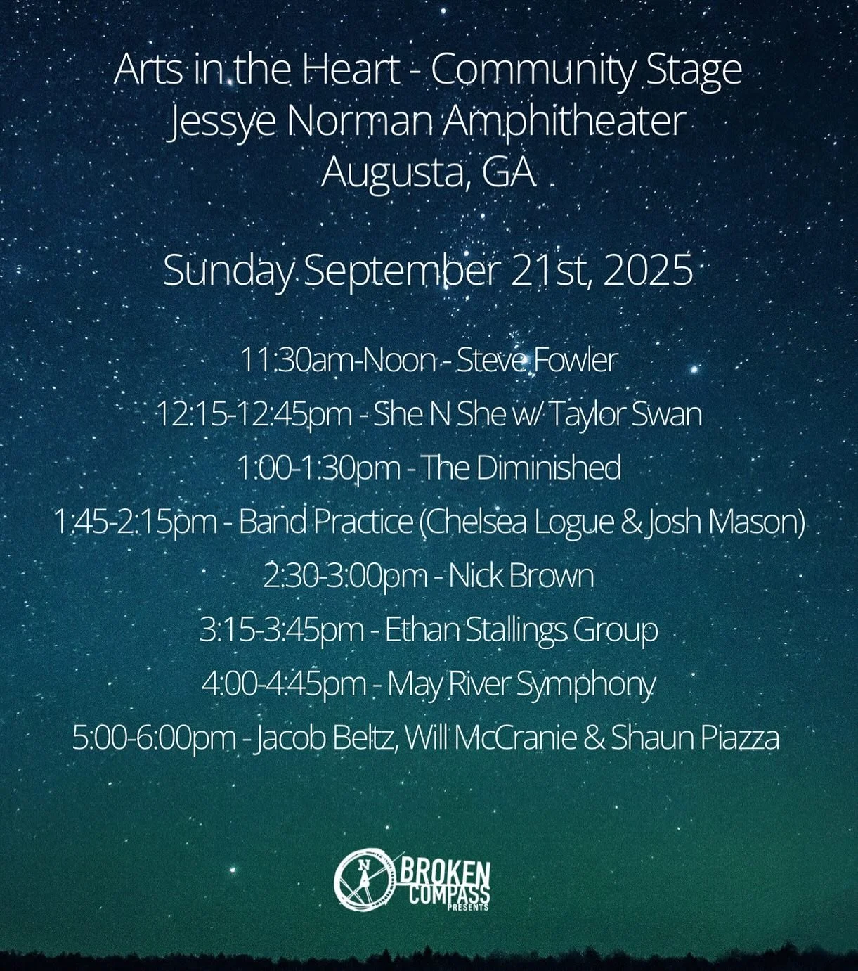 Sunday Funday at the Arts in the Heart Community Stage!