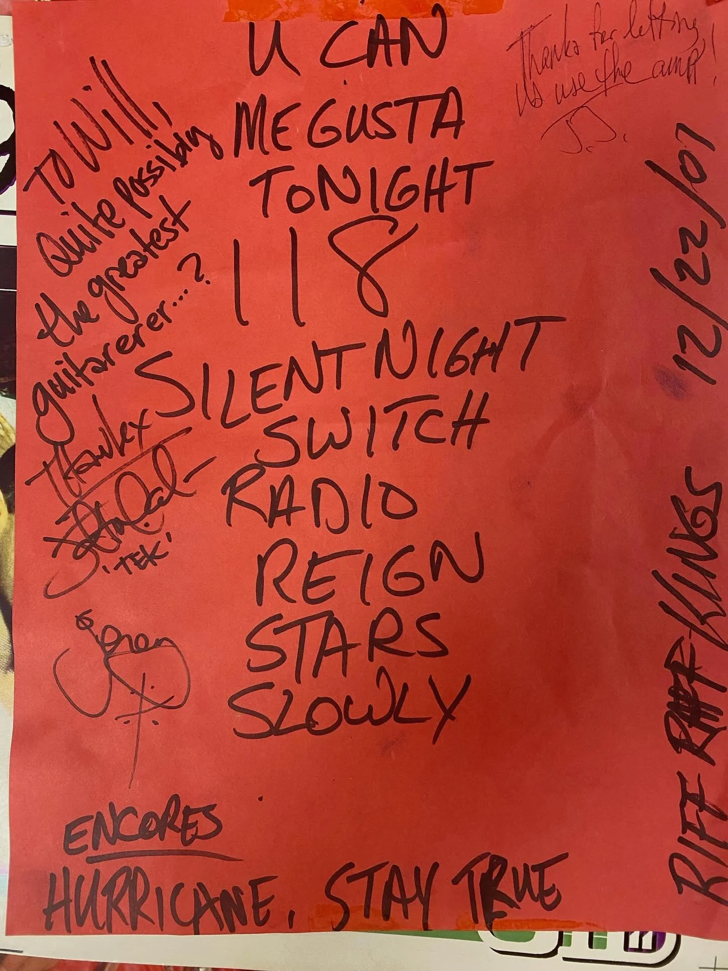 Riff Raff Kings, 12.21.2001 at the Soul Bar in Downtown Augusta, GA was a tipping point for me. I was 17 (huge thank you to Coco and my mother for making it possible for me to attend) and, in that moment, knew that I had to be a part of live music.
