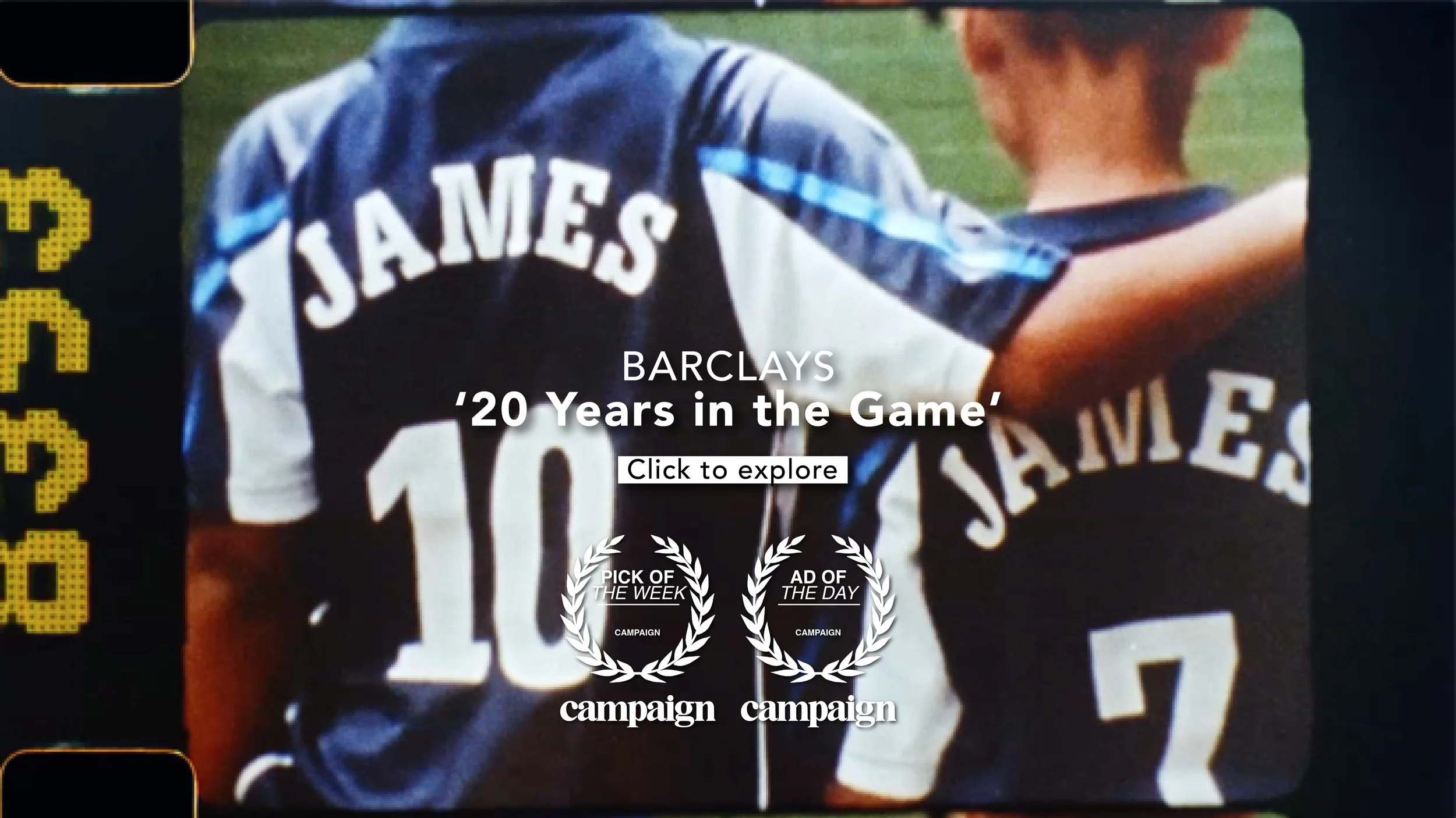 BARCLAYS - 20 YEARS IN THE. GAME