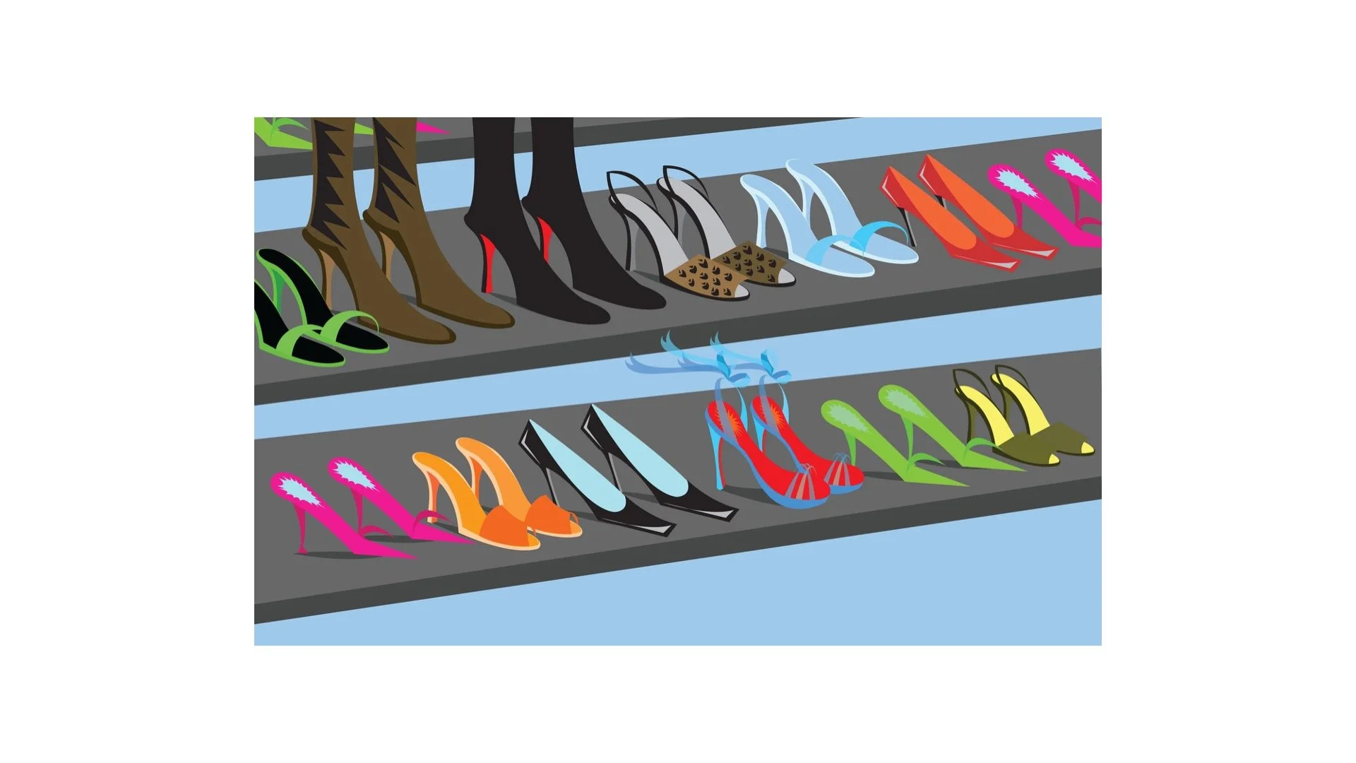 Venus Razor Product Launch Illustrations for Animated Invite