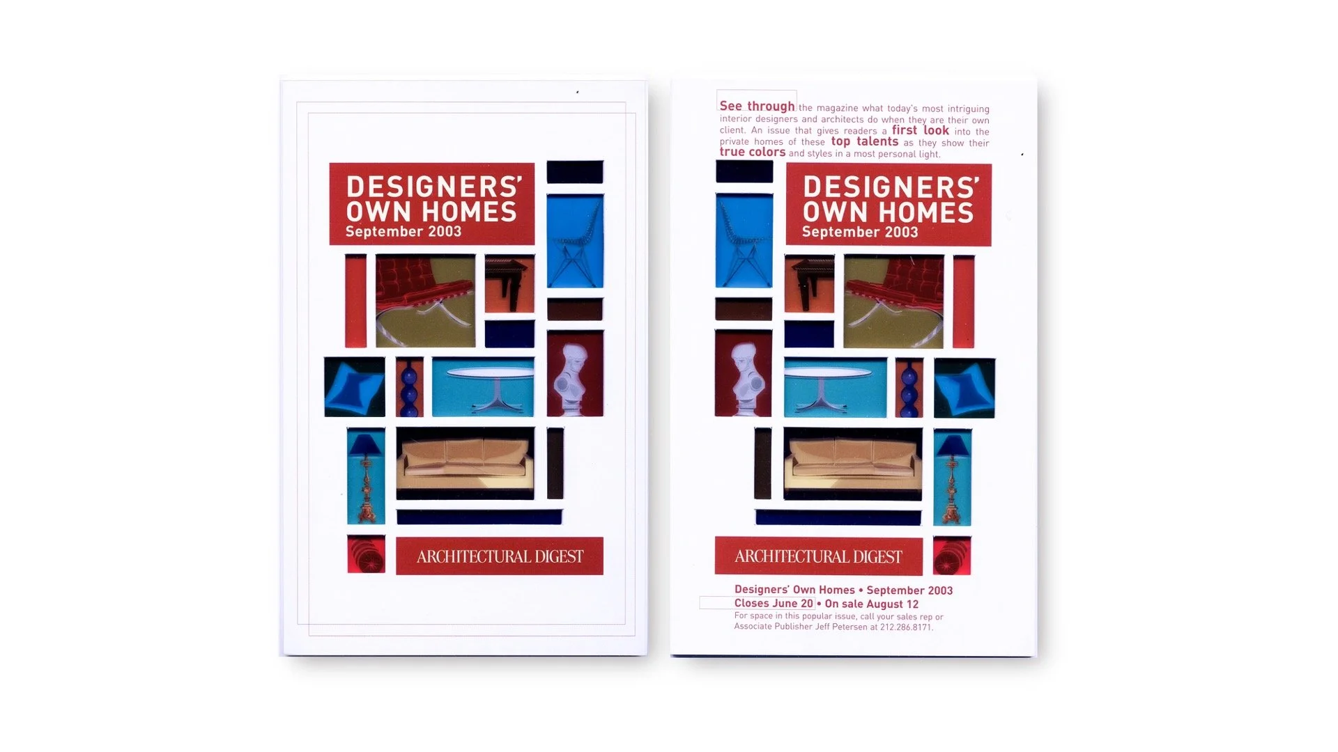 Architectural Digest’s 'Designers’ Own Homes' Advertiser Invite