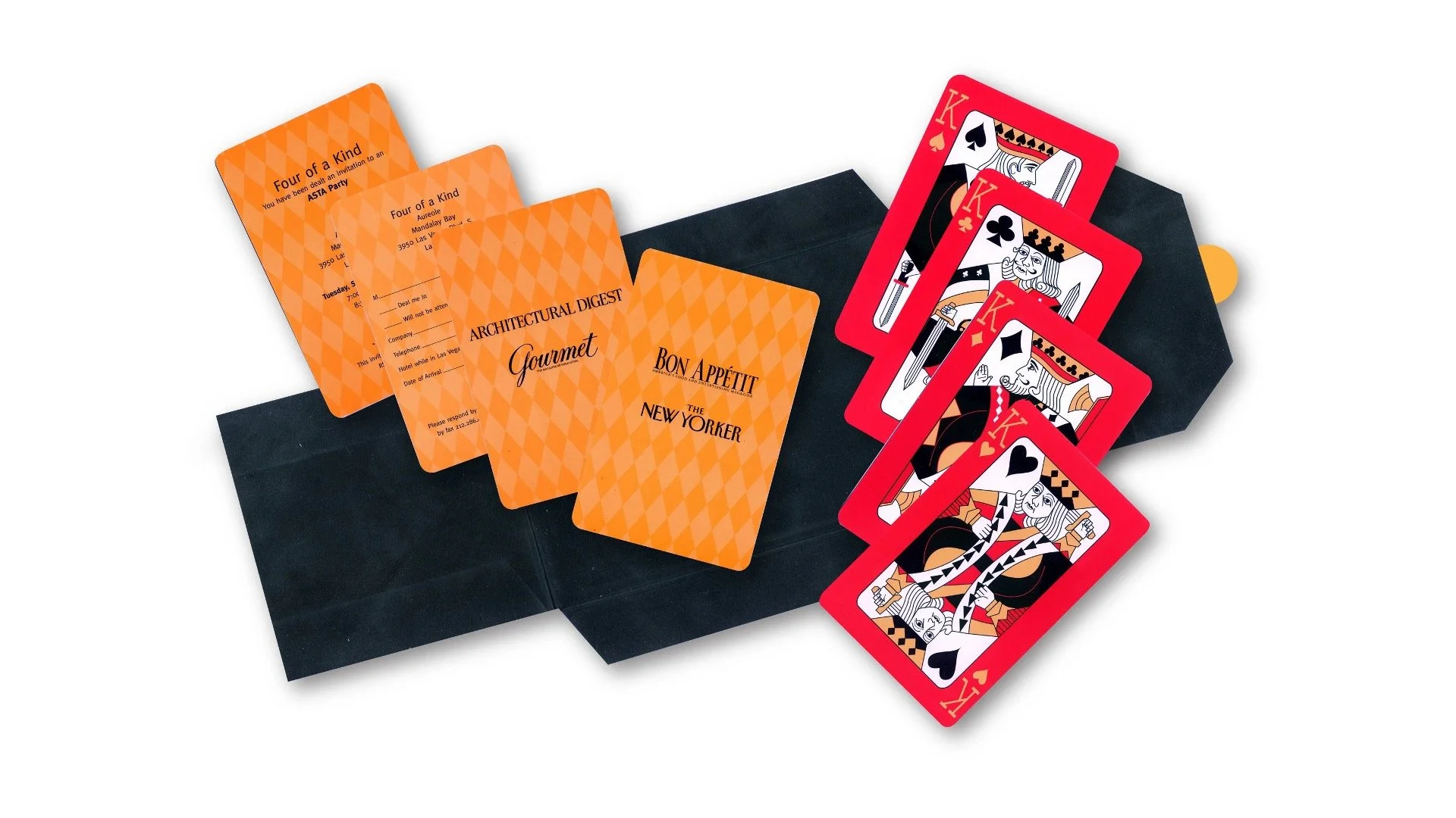 Architectural Digest Las Vegas–themed Invitation