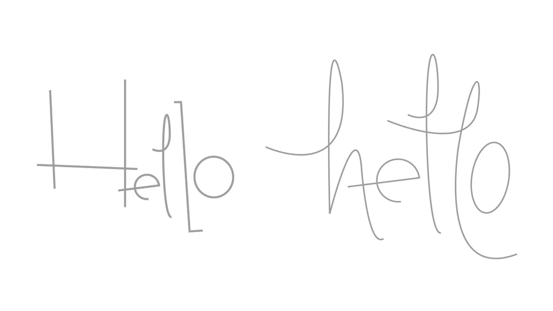 Hello, Handwritten. Where Every Curve, Cross, and Flourish Says it Better by Hand.