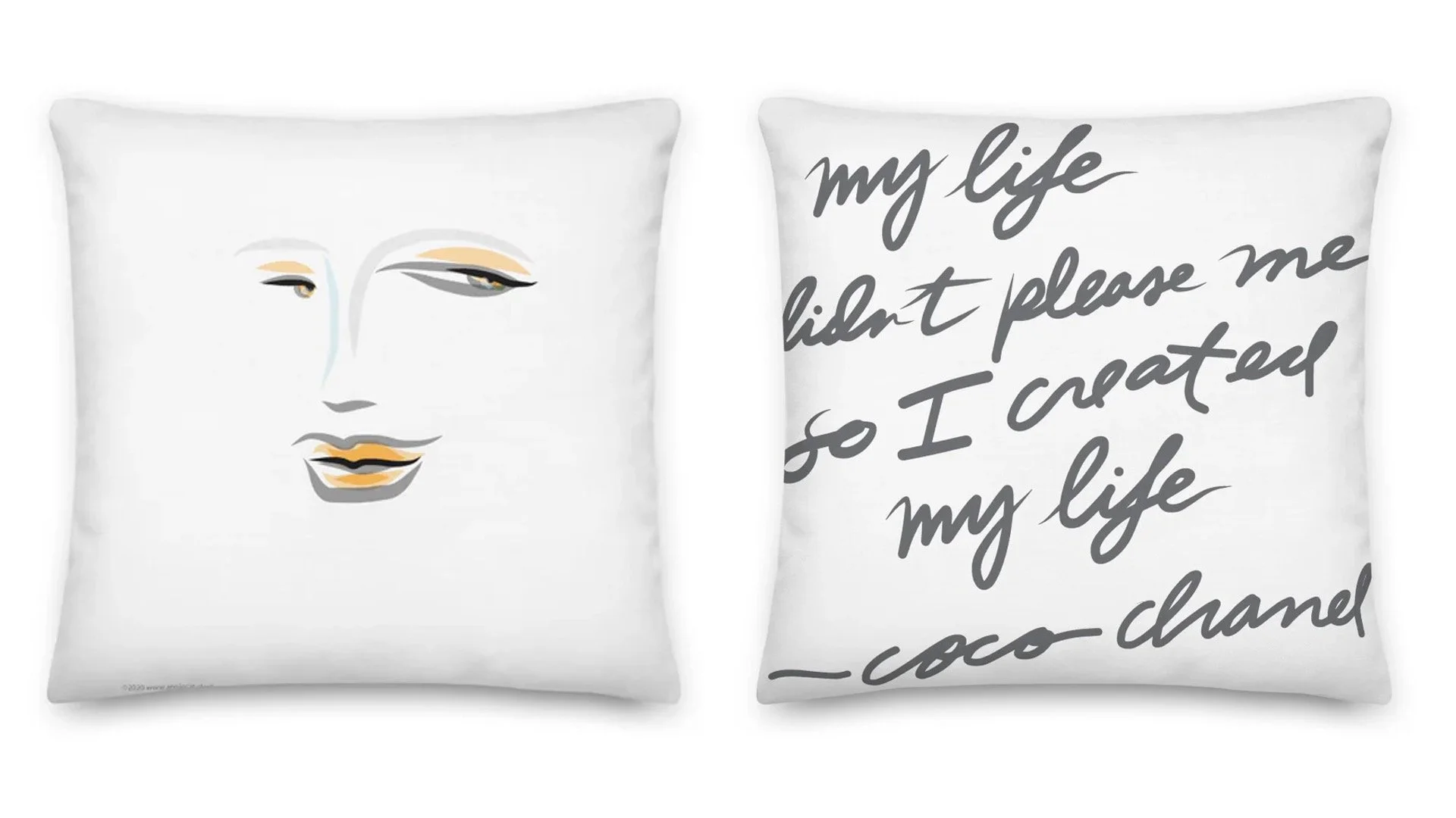 Sumi-e–Inspired Illustrations: Eco-Friendly Tote Bags and Throw Pillows 