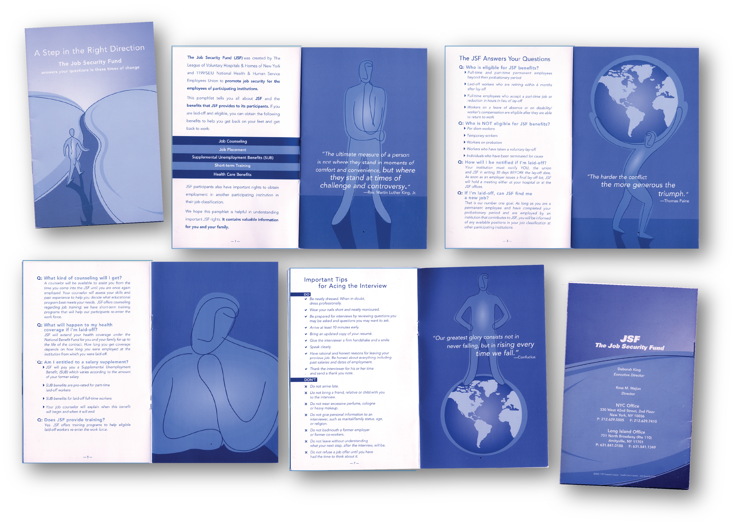 1199 Job Security Fund Coping with Job Loss Printed Brochure