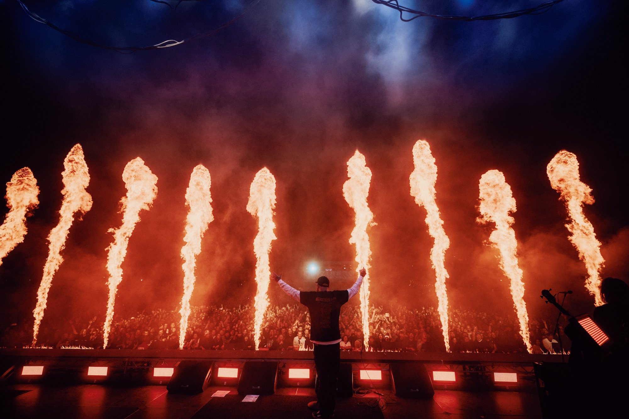In Flames live with Anders on stage