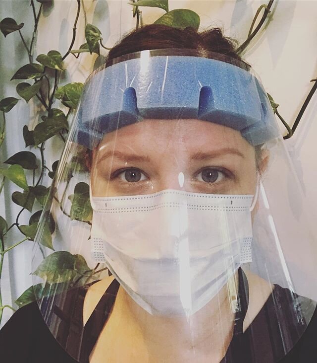 Just finished my first day back in the salon! (Ok, I finished a few hours ago and just now got around to posting this.) Fair warning: it&rsquo;s going to be cold at Freyja because face mask + face shield = face sauna. See you tomorrow!