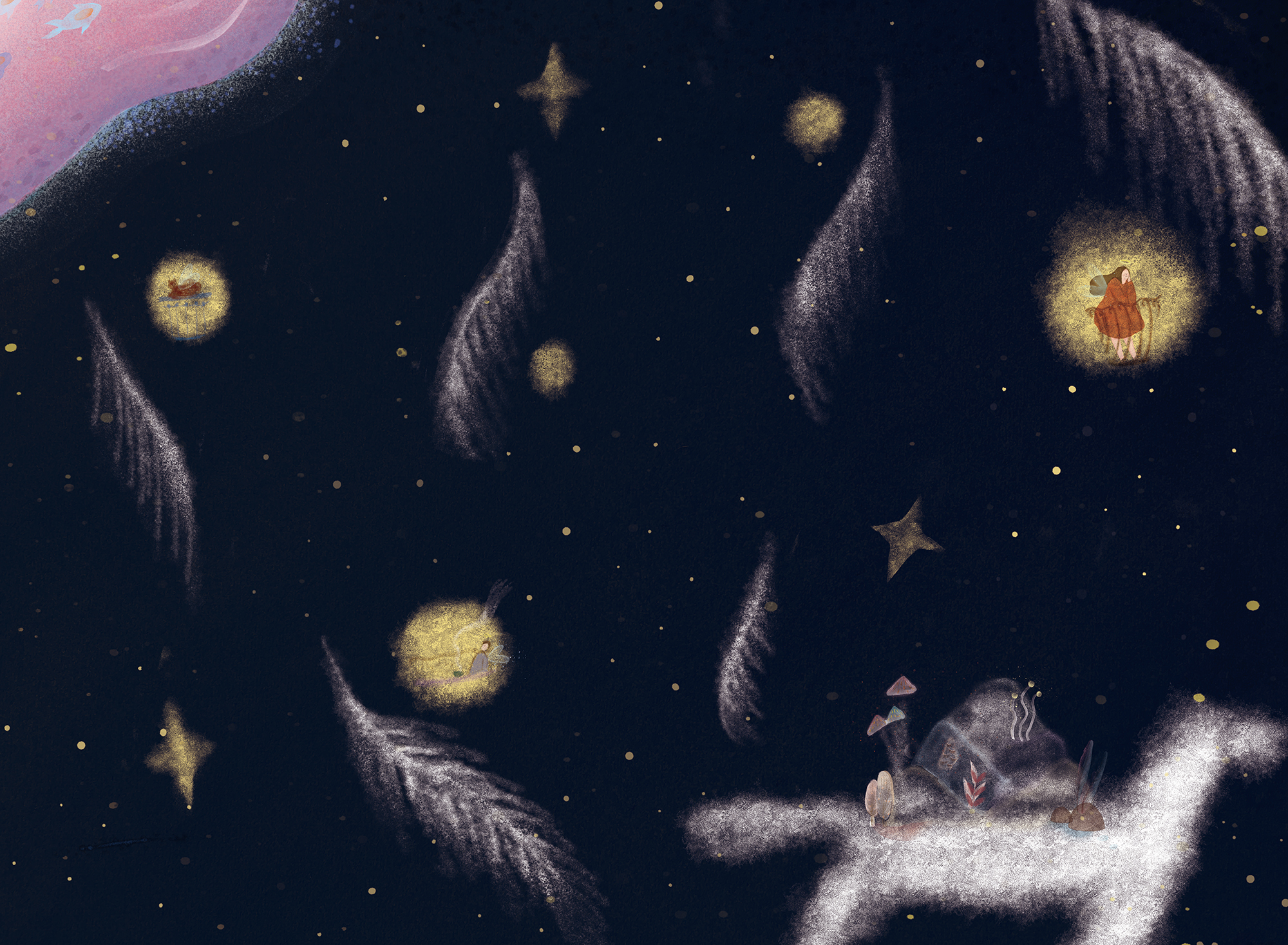 P11 - P12 There existed lives in every star.